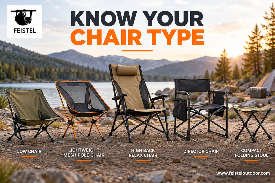 Camping Chairs and Tables Set