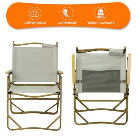 น้ำหนักเบาเก้าอี้ตั้งแคมป์ชายหาดพับเก้าอี้พับได้แบบพกพาทนทาน 600D oxford เก้าอี้ 