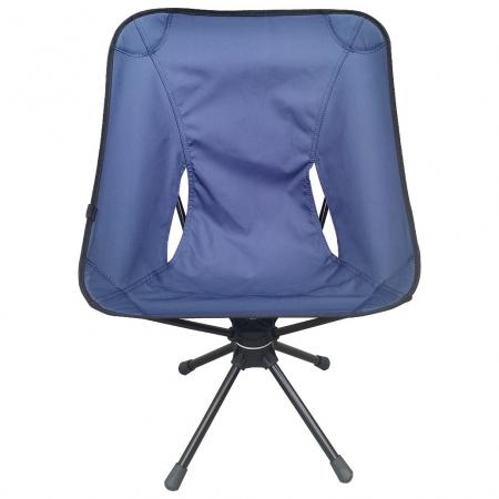 เก้าอี้หมุน เก้าอี้ตั้งแคมป์กลางแจ้ง น้ำหนักเบา ทนทาน อลูมิเนียมอัลลอยด์ เก้าอี้พับ เก้าอี้หมุนได้ 360 องศาพร้อมกระเป๋าหิ้ว 