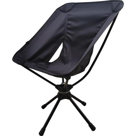 อลูมิเนียมเกรดอากาศยานขนาดกะทัดรัดหมุนได้ 360 องศาเก้าอี้เก้าอี้ตั้งแคมป์กลางแจ้งเก้าอี้ชายหาด 