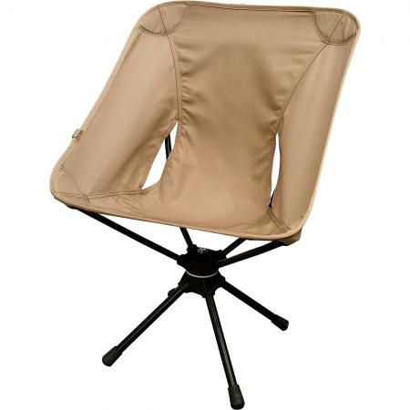ขายดีเก้าอี้แคมป์หมุนได้น้ำหนักเบากลางแจ้งสำหรับการเดินป่าและการเดินทาง 