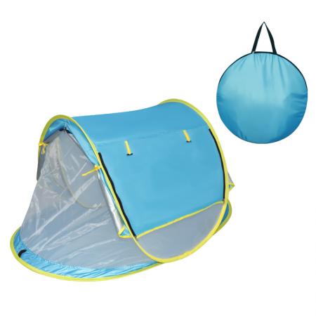 Outdoors แบบพกพา Anti UV Sun Shelter อัตโนมัติขนาดใหญ่ Pop Up Beach Tent 