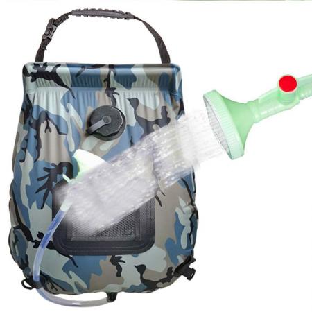 2023 NEW ARRIVAL Camping Shower Bag Eco Solar Shower Bag for Tent Outdoor Travel 