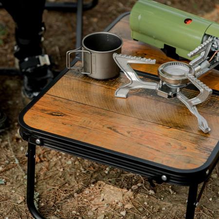 Camp โต๊ะพับ โต๊ะอลูมิเนียมแบบพกพา Mini Travel โต๊ะน้ำหนักเบา 