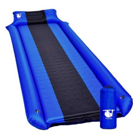 Custom Outdoor Self Inflating Inflatable Ultralight ฤดูร้อน Sleeping Mat Pad Air ที่นอน 