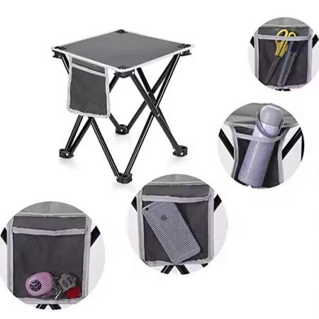 เก้าอี้ตกปลาแบบพกพาที่มีน้ำหนักเบากลางแจ้ง 