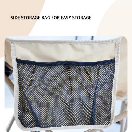 Moq สองที่นั่งสองที่นั่งกลางแจ้งที่มีน้ำหนักเบาพับตั้งแคมป์ตั้งแคมป์เก้าอี้ตกปลาแบบพกพาพร้อมถุงตาข่าย 