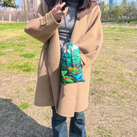 เสื่อปิกนิกกันน้ำพิมพ์ลายตามสั่งขนาดใหญ่สำหรับเดินป่า ตั้งแคมป์ ชายหาด กลางแจ้ง 