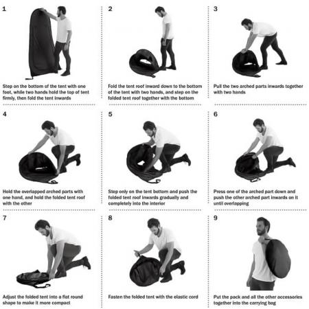 เต็นท์อาบน้ำแบบพกพาสำหรับตั้งแคมป์กลางแจ้ง เต็นท์เปลี่ยนเสื้อผ้า เต็นท์เปลี่ยนเสื้อผ้าพร้อมความเป็นส่วนตัวทันที เต็นท์ห้องน้ำ 