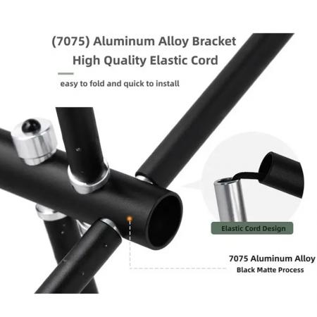 เก้าอี้ชายหาดพับได้แบบกำหนดเองพร้อมกระเป๋าด้านข้าง เก้าอี้ตั้งแคมป์พับเก็บได้ 