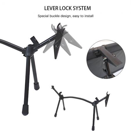 อุปกรณ์เดินป่าขายส่ง เตียงนอนเดินทาง เตียงนอนพับได้ ปรับระดับได้ 