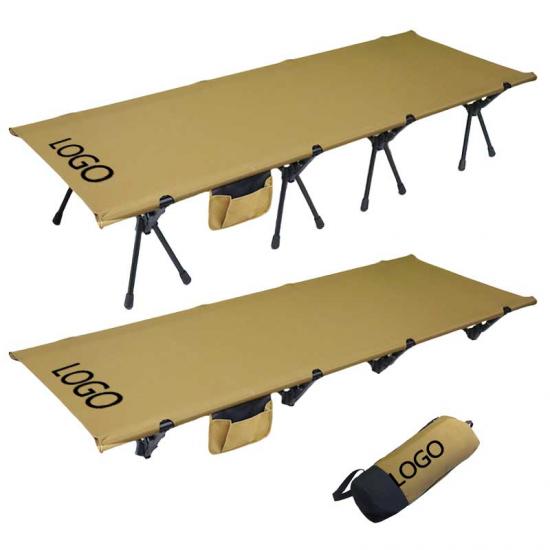 เตียงตั้งแคมป์พับแบบพกพา