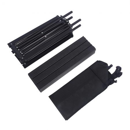 โต๊ะพับชายหาดน้ำหนักเบามากพร้อมกระเป๋าใส่สำหรับพกพา ทำอาหาร ปิกนิก ตั้งแคมป์ กลางแจ้ง 