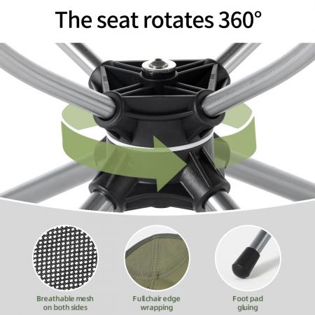 เก้าอี้ชายหาดอลูมิเนียมพับได้ น้ำหนักเบาพิเศษ ดีไซน์ทันสมัย สำหรับตั้งแคมป์กลางแจ้ง คุณภาพสูง พร้อมโลโก้สั่งทำพิเศษ