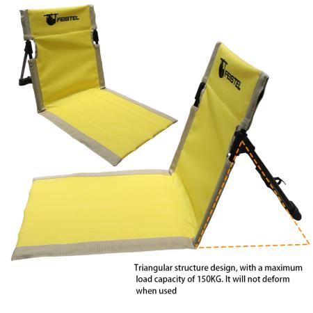 เก้าอี้เดินป่ากลางแจ้ง Lazy Ultralight ติดตั้งง่าย 