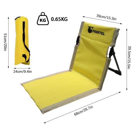 เก้าอี้เดินป่ากลางแจ้ง Lazy Ultralight ติดตั้งง่าย 