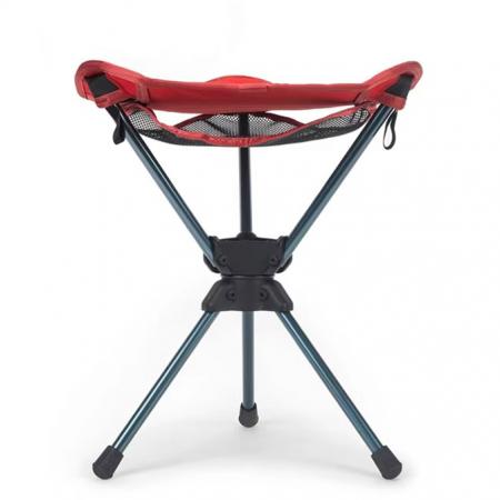 เก้าอี้พับพกพาสำหรับตั้งแคมป์ ขนาดกะทัดรัด ทำจากผ้าอ็อกซ์ฟอร์ด 600D โครงอะลูมิเนียม น้ำหนักเบา หมุนได้ 360 องศา 